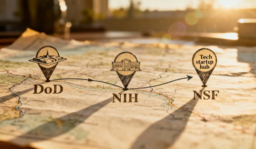 NIH vs. NSF vs. DoD SBIRs: A Founder's Guide to Choosing the Right Agency